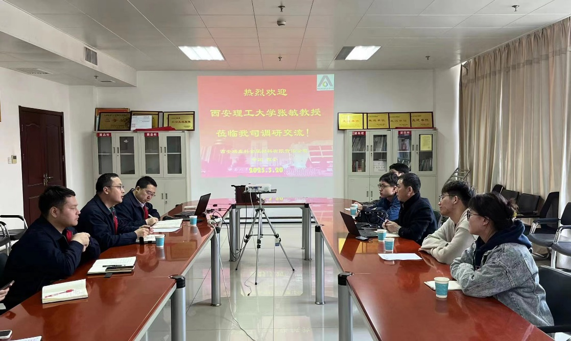 西安理工大學(xué)張敏教授應(yīng)邀來(lái)我司進(jìn)行學(xué)術(shù)交流